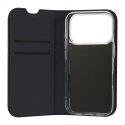 FoneKit BookCase protective case, iPhone 17 Pro, black FoneKit BookCase protective case, iPhone 17 Pro, black