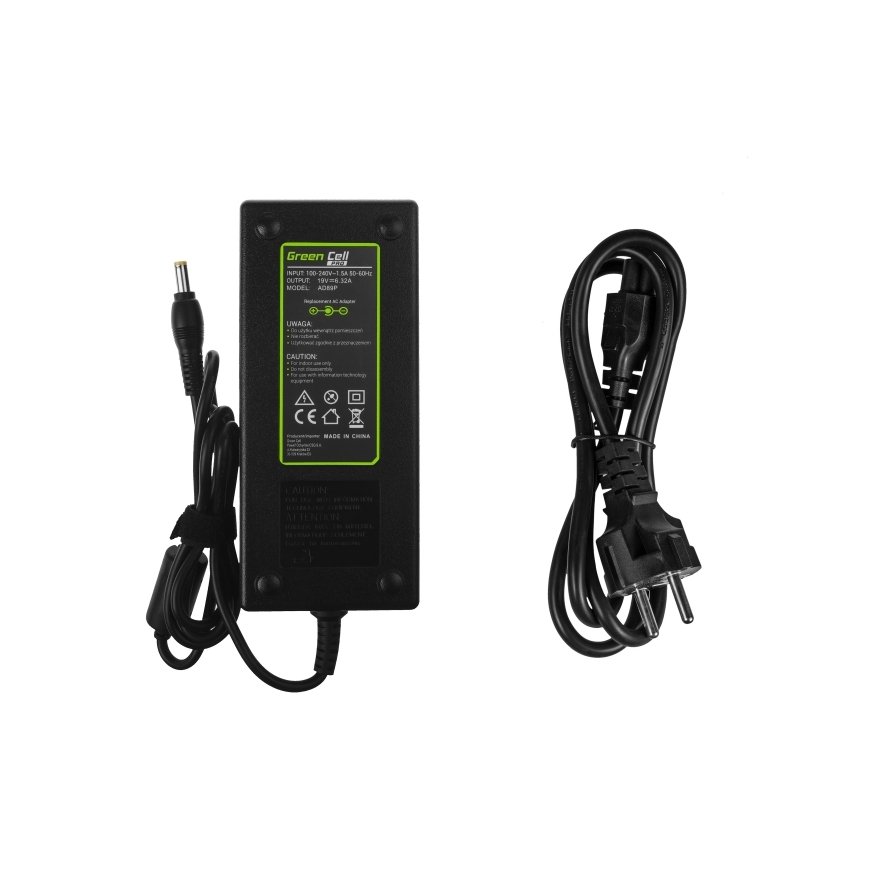 Green Cell AD89P virta-adapteri ja vaihtosuuntaaja Sisätila 120 W musta – 2