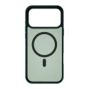 FoneKit MagSafe saderīgs Soft Touch aizsargapvalks, iPhone 17 Pro Max, tumši zaļš