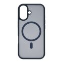 FoneKit MagSafe suderinamas Soft Touch apsauginis dėklas, iPhone 17, naktinė mėlyna