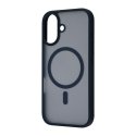 FoneKit MagSafe suderinamas Soft Touch apsauginis dėklas, iPhone 17, naktinė mėlyna