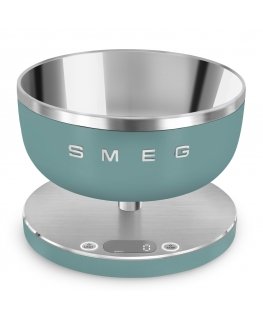 Smeg KSC01EGMWW kitchen scale Light Green, Stainless steel Countertop Round Electronic kitchen scale
