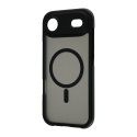 FoneKit Drop-Proof atsparus smūgiams MagSafe suderinamas apsauginis dėklas, iPhone Air, juodas/pilkas