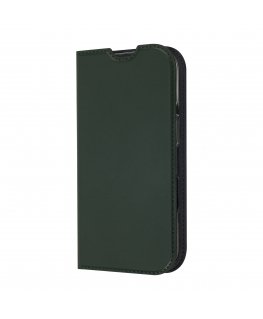 FoneKit BookCase aizsargapvalks, iPhone 17, tumši zaļš