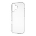 FoneKit silikonisuoja, iPhone 17, läpinäkyvä FoneKit silikonisuoja, iPhone 17, läpinäkyvä
