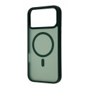 FoneKit MagSafe-совместимый Soft Touch чехол, iPhone 17 Pro, темно-зеленый FoneKit MagSafe-совместимый Soft Touch чехол, iPhone 17 Pro, темно-зеленый