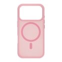 FoneKit MagSafe-compatible Soft Touch case, iPhone 17 Pro, pink