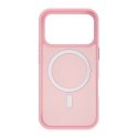 FoneKit MagSafe suderinama Soft Touch apsauginė dėklas, iPhone 17 Pro, rožinė FoneKit MagSafe suderinama Soft Touch apsauginė dėklas, iPhone 17 Pro, rožinė