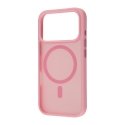 FoneKit MagSafe-yhteensopiva Soft Touch suojakuori, iPhone 17 Pro, pinkki