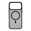 FoneKit MagSafe-совместимый Soft Touch чехол, iPhone 17 Pro, черный/серый FoneKit MagSafe-совместимый Soft Touch чехол, iPhone 17 Pro, черный/серый