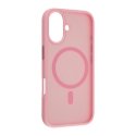 FoneKit MagSafe-yhteensopiva Soft Touch suojakuori, iPhone 17, pinkki FoneKit MagSafe-yhteensopiva Soft Touch suojakuori, iPhone 17, pinkki