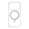 FoneKit Premium Kickstand MagSafe-yhteensopiva suojakuori jalustalla, iPhone 17 Pro Max, läpinäkyvä