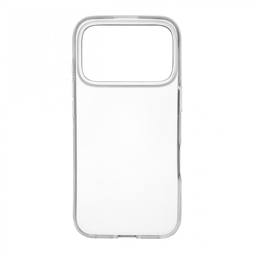 FoneKit silikoonkaitse, iPhone 17 Pro, läbipaistev – 2