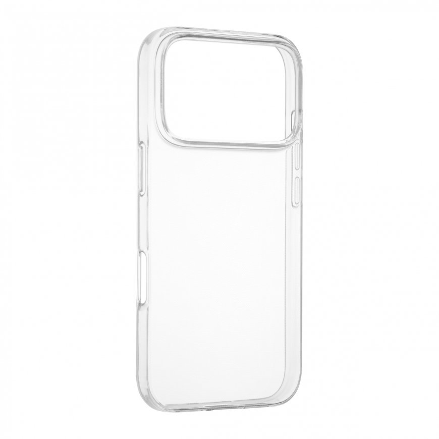 FoneKit silikoonkaitse, iPhone 17 Pro, läbipaistev – 3