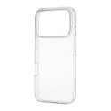 FoneKit silikonisuoja, iPhone 17 Pro, läpinäkyvä FoneKit silikonisuoja, iPhone 17 Pro, läpinäkyvä