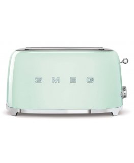 Smeg TSF02PGEU тостер 6 4 ломтик(а) 1500 W Зеленый