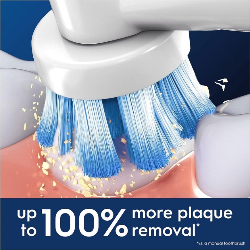 Braun Oral-B Pro Sensitive Clean Replacement Brush Heads 10 (white, frustration-free packaging) – 2