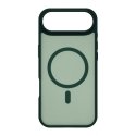 FoneKit MagSafe saderīgs Soft Touch aizsargapvalks, iPhone Air, tumši zaļš FoneKit MagSafe saderīgs Soft Touch aizsargapvalks, iPhone Air, tumši zaļš