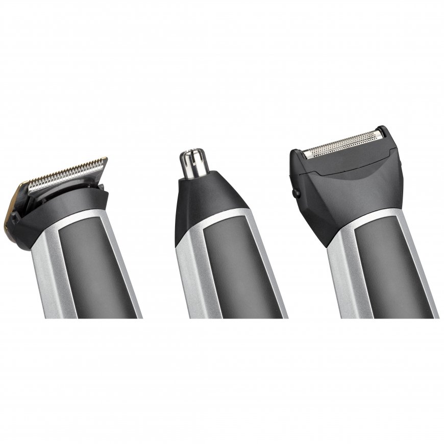 BaByliss 8-in-1 Titanium Sidabras, Juoda Nikelio-metalo hidridas (NiMH) – 2