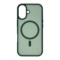 FoneKit MagSafe suderinamas Soft Touch apsauginis dėklas, iPhone 17, tamsiai žalias FoneKit MagSafe suderinamas Soft Touch apsauginis dėklas, iPhone 17, tamsiai žalias