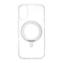 FoneKit Premium Kickstand MagSafe suderinama apsauginė dėklas su stovu, iPhone 16, skaidrus FoneKit Premium Kickstand MagSafe suderinama apsauginė dėklas su stovu, iPhone 16, skaidrus