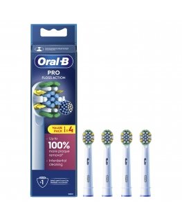 Oral-B Pro FlossAction -rezerves birstes, 4 gab.