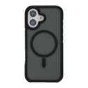 FoneKit Drop-Proof atsparus smūgiams MagSafe suderinamas apsauginis dėklas, iPhone 17, juodas/pilkas FoneKit Drop-Proof atsparus smūgiams MagSafe suderinamas apsauginis dėklas, iPhone 17, juodas/pilkas