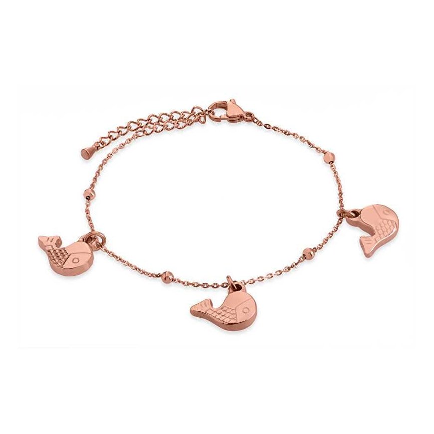 White agate bead bracelet with lotus flower and tassel – 2