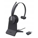 Yealink WH64 Hybird Mono with Charging Stand Teams -lataustelineellä varustetut kuulokkeet