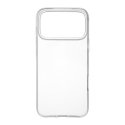 FoneKit silikoonkate, iPhone 17 Pro Max, läbipaistev FoneKit silikoonkate, iPhone 17 Pro Max, läbipaistev