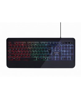 Gembird KB-UML-03 näppäimistö Pelaaminen USB QWERTY Englanti (US) musta