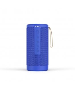 Savio BS-031 portable bluetooth wireless speaker 10W blue 1-way Wired & Wireless
