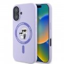 Чехол Karl Lagerfeld Liquid Silicone для MagSafe Karl и Choupette