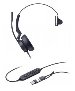 Yealink UH46 Mono Teams USB-C/A kuulokkeet