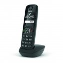 Gigaset AS690HX Analogais/DECT telefons Zvanītāja ID Melns