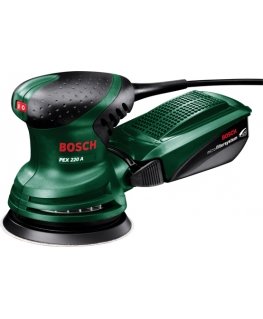 Bosch PEX 220 A Орбитальная шлифовальная машина 24000 OPM Черный, Зеленый