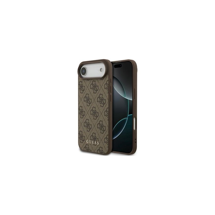 Guess 4G Classic ümbris Apple iPhone 17 Air jaoks pruunis värvuses