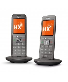 Gigaset CL660HX Analogais/DECT telefons Zvanītāja ID Antracīts, Melns