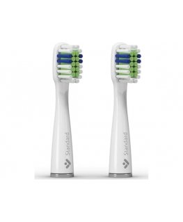 Зубная щетка Концовка TrueLife TrueLife SonicBrush Slim-серия головки Стандарт белый 2 упаковки