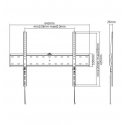Gembird WM-70F-01 TV mount/stand 177.8 cm (70") Black Gembird WM-70F-01 TV mount/stand 177.8 cm (70") Black