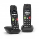 Gigaset E290 Duo Analoginio ryšio telefono ragelis Skambintojo ID Juoda Gigaset E290 Duo Analoginio ryšio telefono ragelis Skambintojo ID Juoda