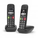 Gigaset E290 Duo Analogā telefona klausule Zvanītāja ID Melns Gigaset E290 Duo Analogā telefona klausule Zvanītāja ID Melns