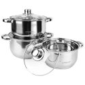 6-piece cookware set MR-2020-6M MAESTRO 6-piece cookware set MR-2020-6M MAESTRO