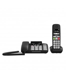 Gigaset DL780 Plus Analog/DECT telephone Caller ID Black