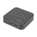 Digitus DA-71545 dokstacija Vadu USB 3.2 Gen 2 (3.1 Gen 2) Type-C Melns Digitus DA-71545 dokstacija Vadu USB 3.2 Gen 2 (3.1 Gen 2) Type-C Melns