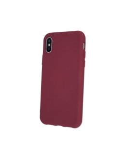 Samsung Galaxy A10 silikoninis dėklas bordo spalvos