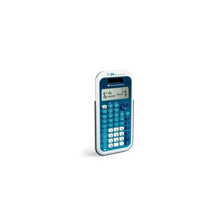 Texas Instruments TI-34 калькулятор Карман Научный Синий, Белый – 2