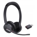 Yealink WH64 Hybrid Dual UC Headset Wireless Head-band Office/Call center Micro-USB Bluetooth Black Yealink WH64 Hybrid Dual UC Headset Wireless Head-band Office/Call center Micro-USB Bluetooth Black