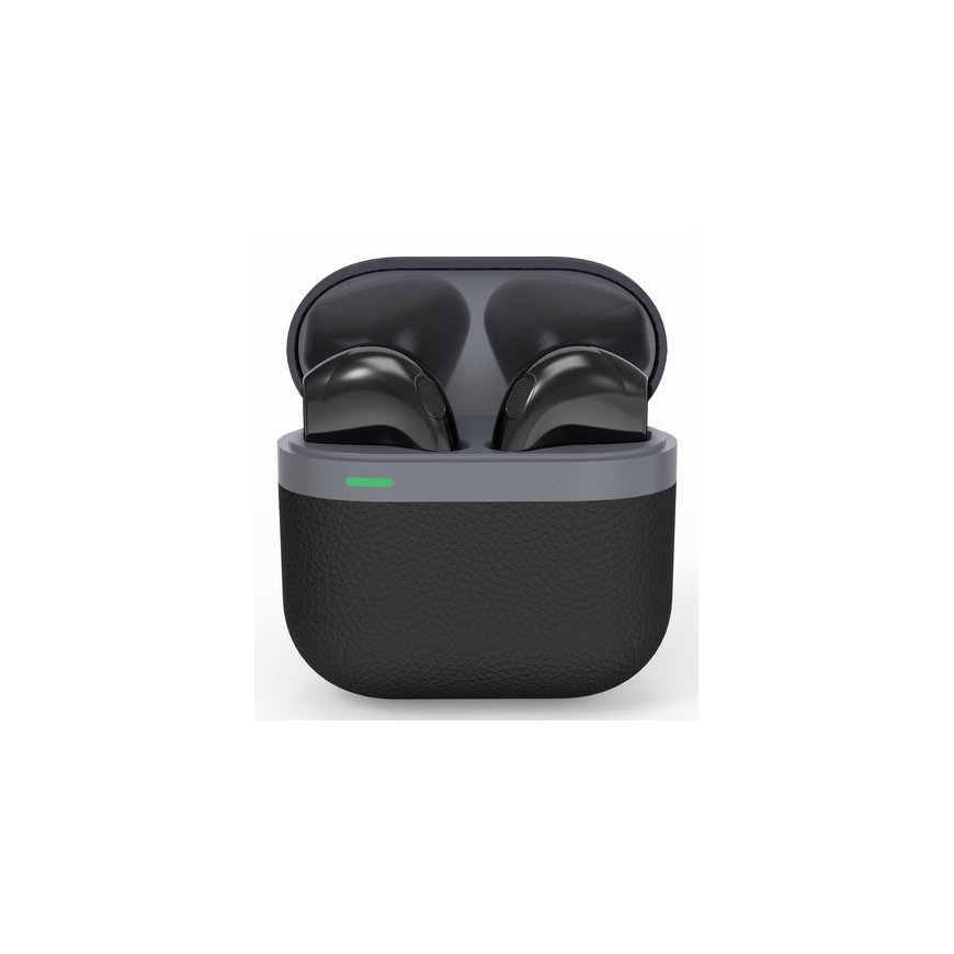 Gembird TWS-02-BK headphones/headset Wireless In-ear Calls/Music Bluetooth Black, Grey