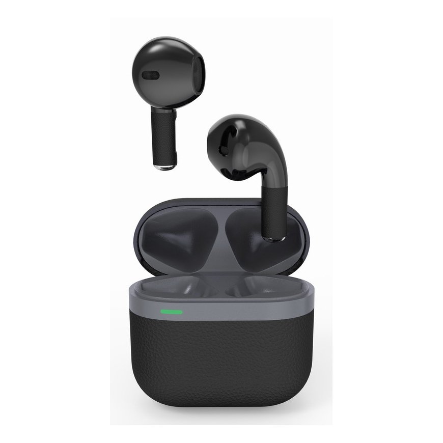 Gembird TWS-02-BK headphones/headset Wireless In-ear Calls/Music Bluetooth Black, Grey – 2